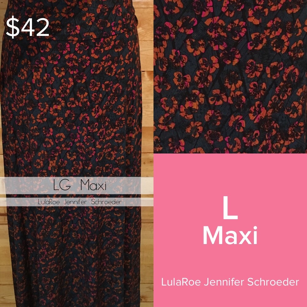 LuLaRoe Maxi Skirt